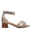 Clarks - Desirae Lily Beige Metallic